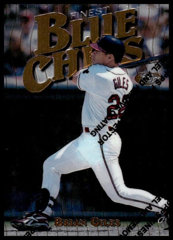 1997 Topps Finest Brian Giles #206 (Front)