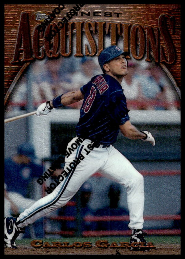 1997 Topps Finest Carlos Garcia #217 (Front)