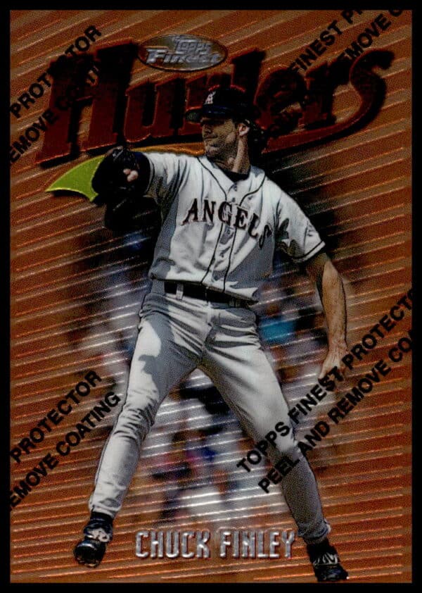 1997 Topps Finest Chuck Finley #53 (Front)