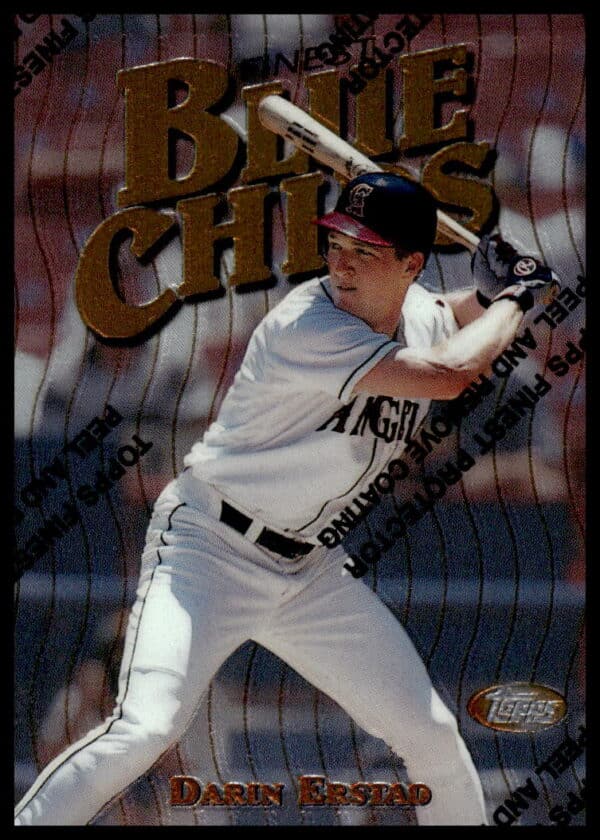 1997 Topps Finest Darin Erstad #37 (Front)