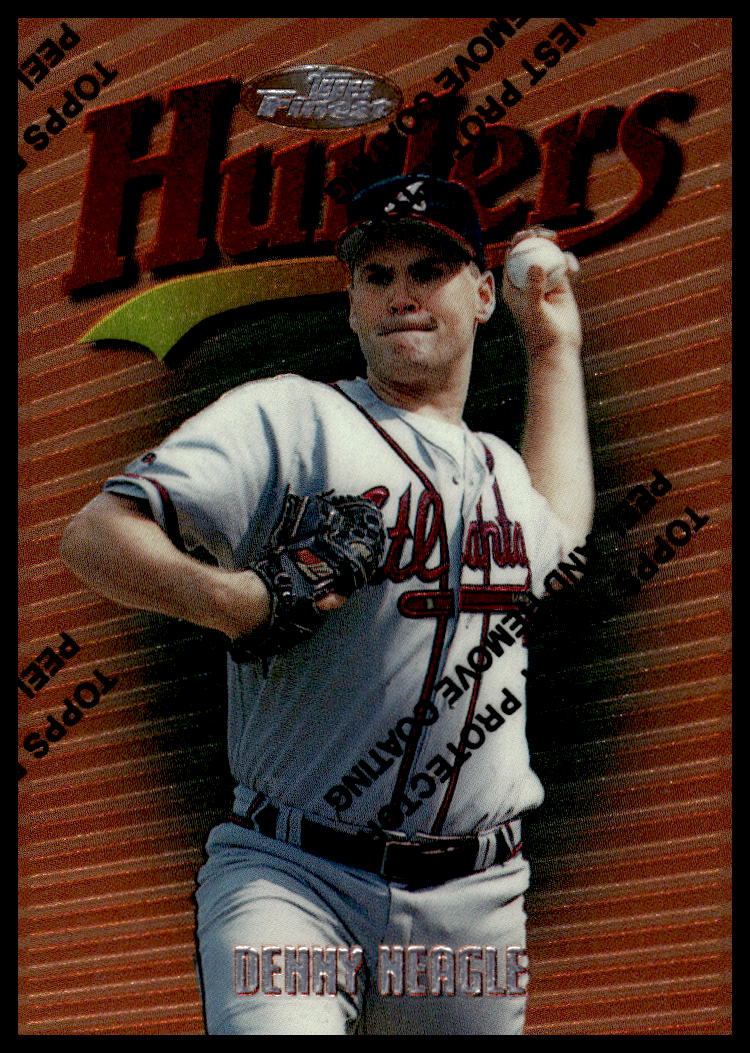 1997 Topps Finest Denny Heagle #80 (Front)