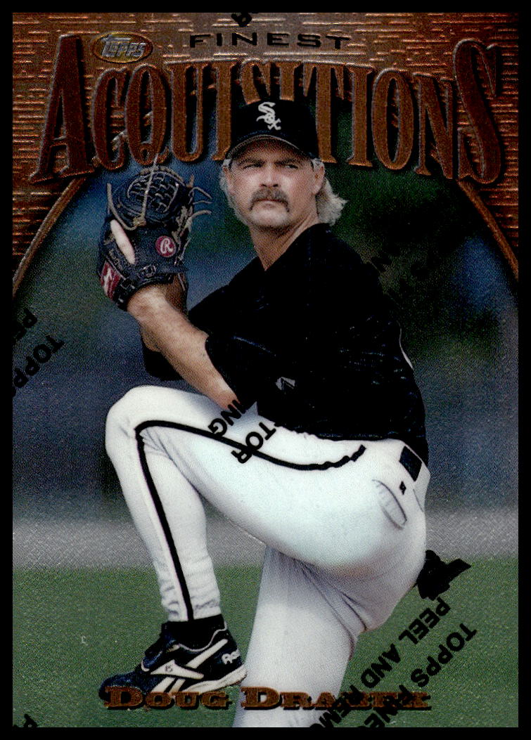 1997 Topps Finest Doug Drabek #203 (Front)