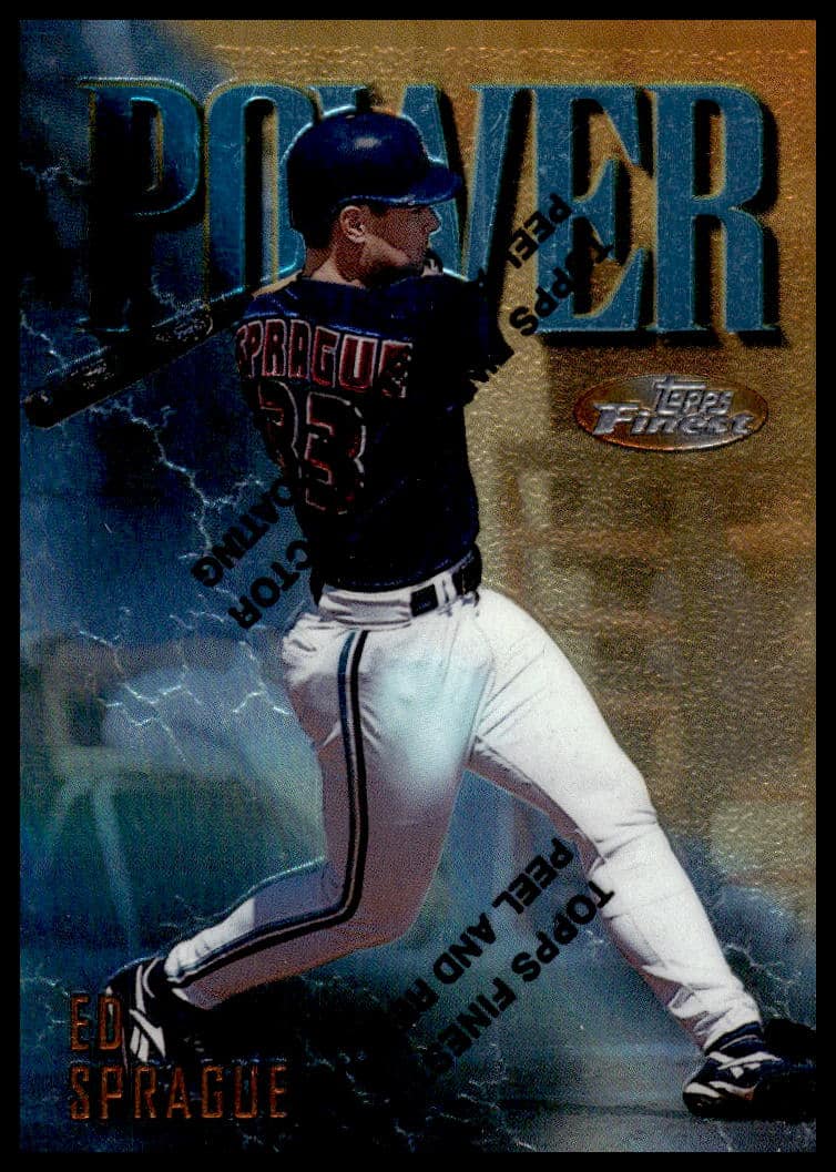 1997 Topps Finest Ed Sprague #257 (Front)