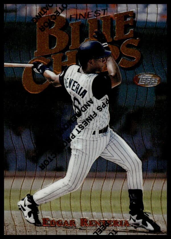 1997 Topps Finest Edgar Renteria #17 (Front)