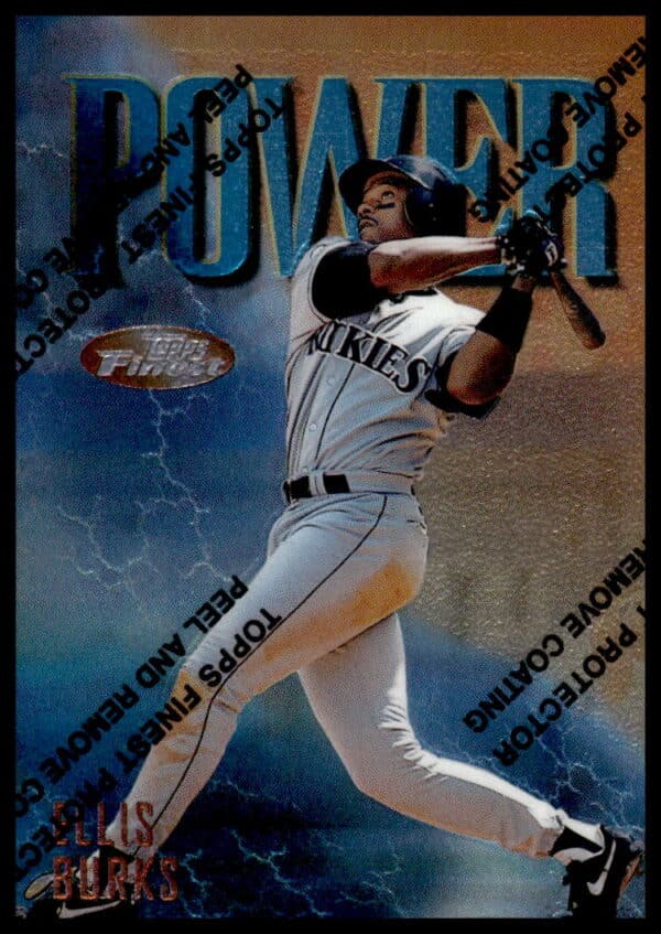 1997 Topps Finest Ellis Burks #75 (Front)