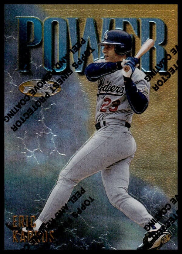 1997 Topps Finest Eric Karros #255 (Front)