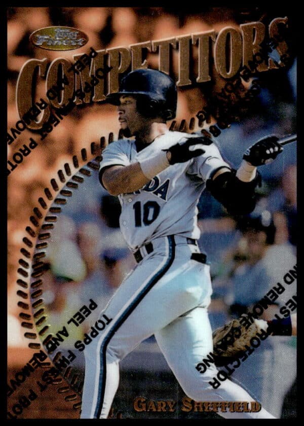 1997 Topps Finest Gary Sheffield #176 (Front)