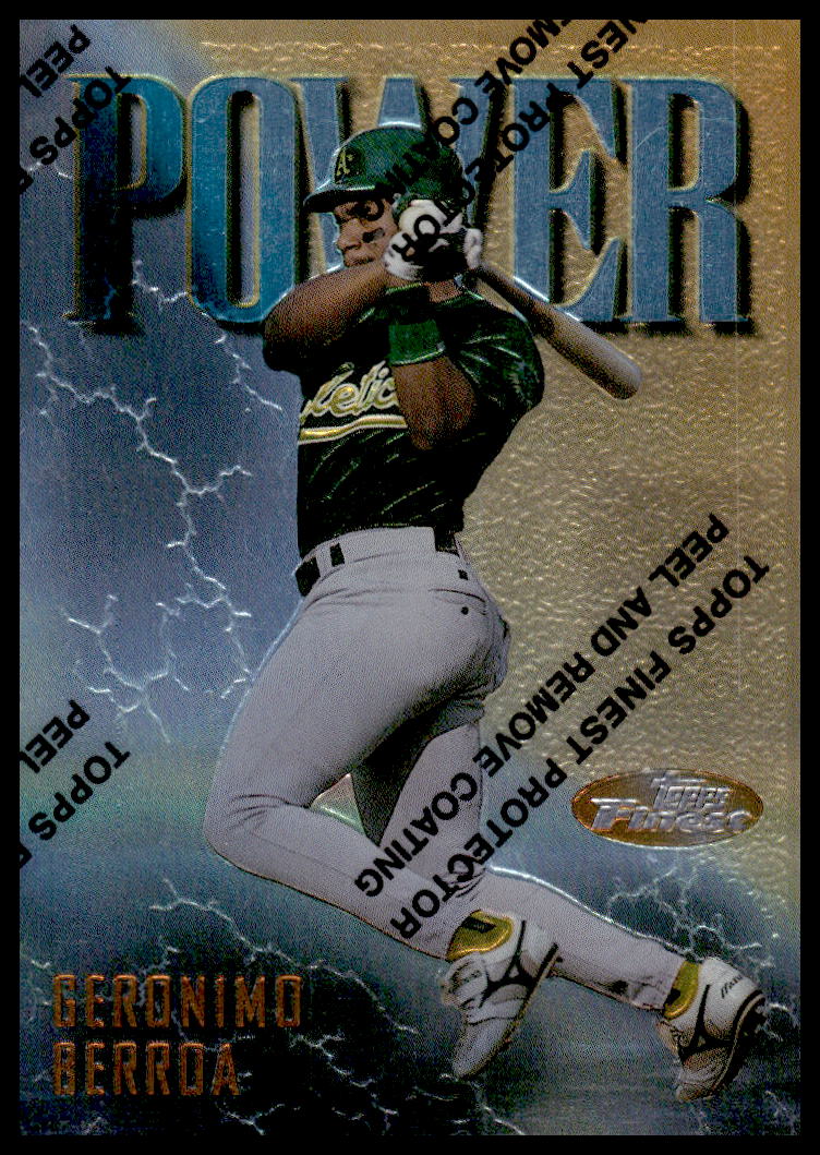 1997 Topps Finest Geronimo Berroa #189 (Front)