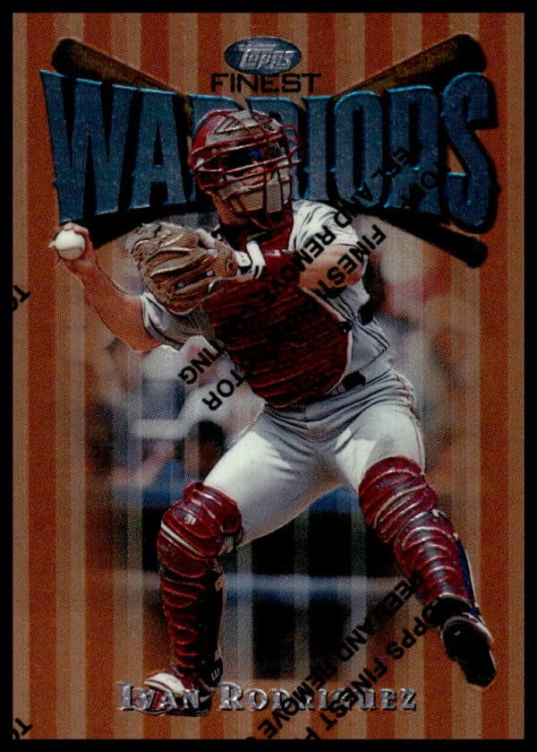 1997 Topps Finest Ivan Rodriguez #90 (Front)