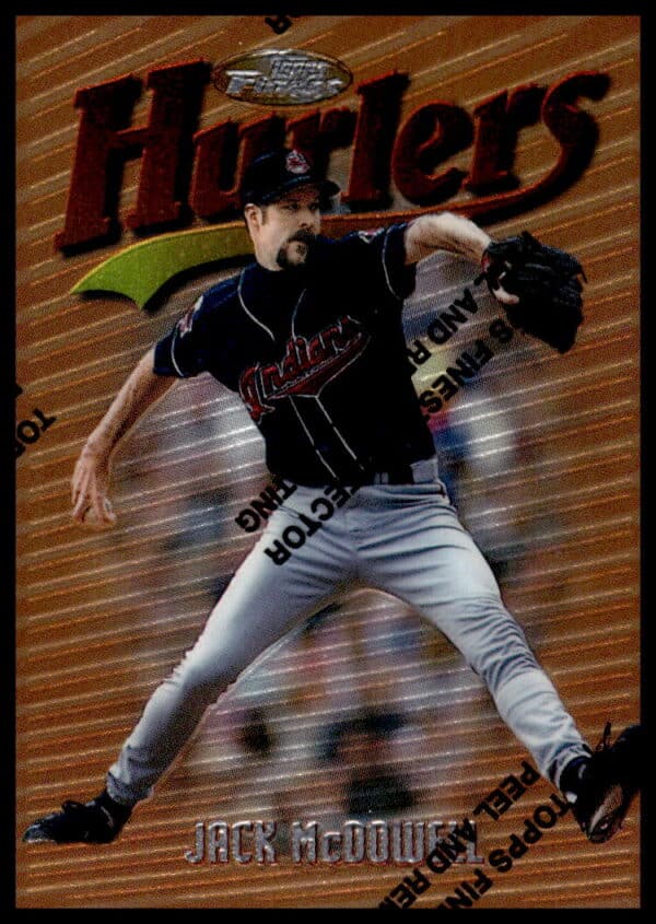 1997 Topps Finest Jack McDowell #55 (Front)