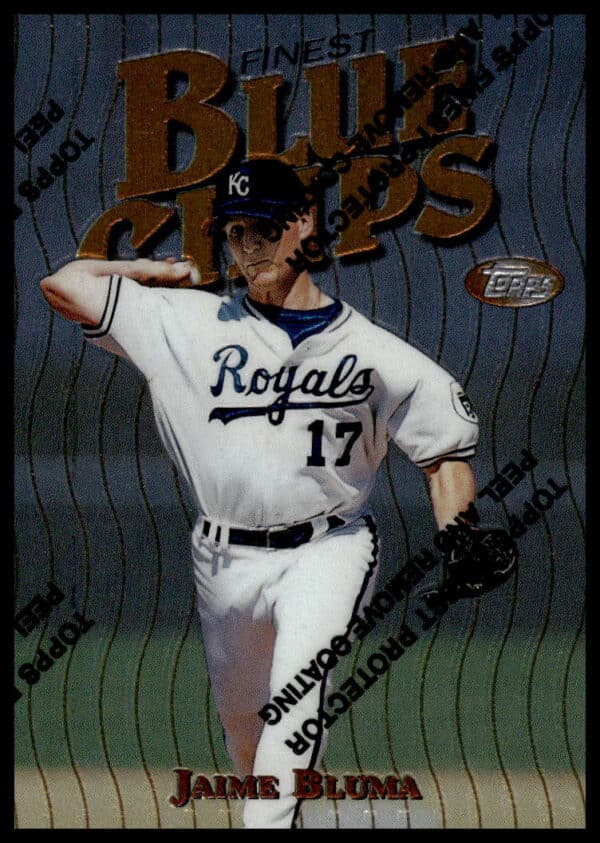 1997 Topps Finest Jaime Bluma #32 (Front)