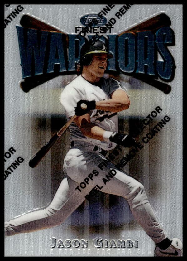 1997 Topps Finest Jason Giambi #118 (Front)