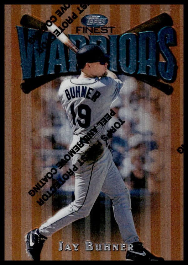 1997 Topps Finest Jay Buhner #35 (Front)