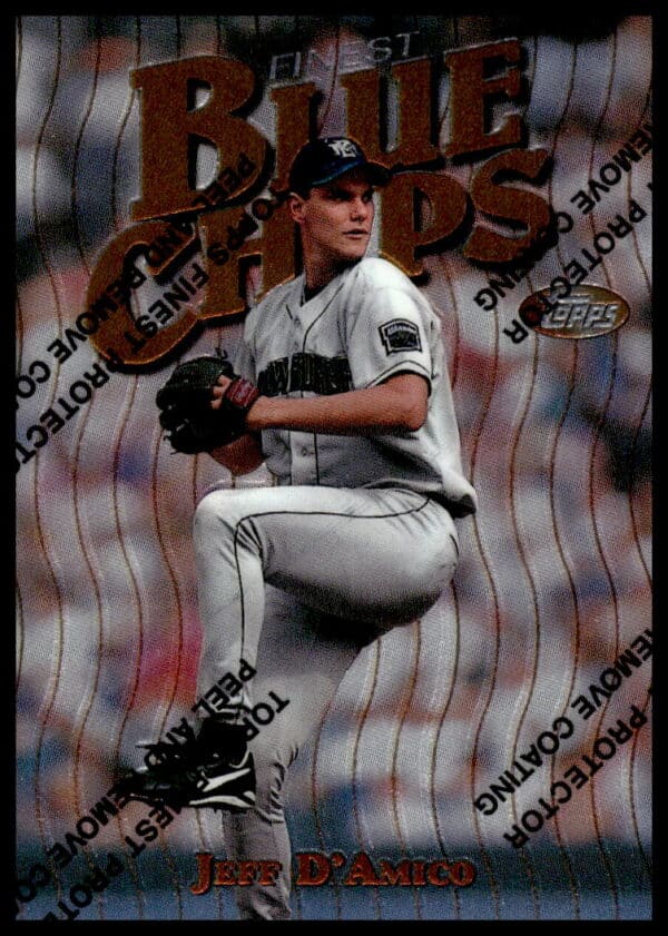 1997 Topps Finest Jeff D'Amico #39 (Front)