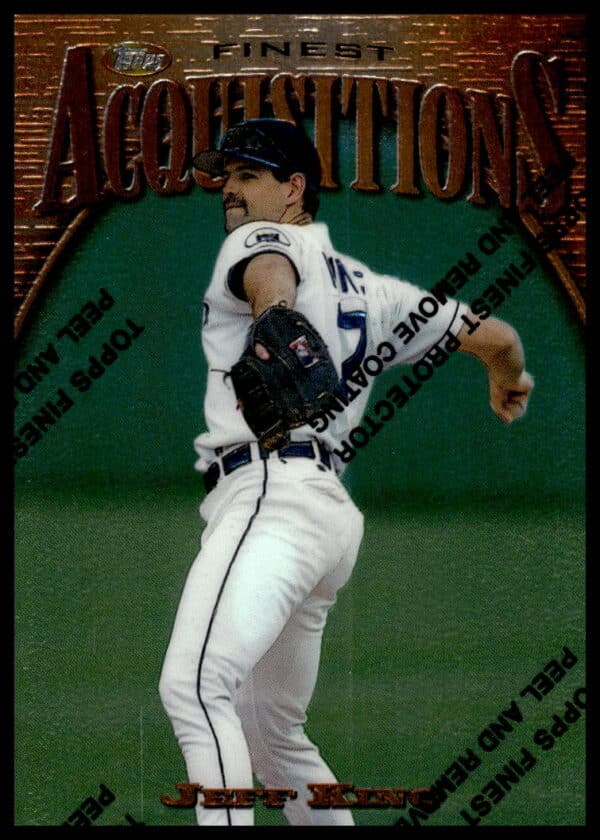 1997 Topps Finest Jeff King #244 (Front)