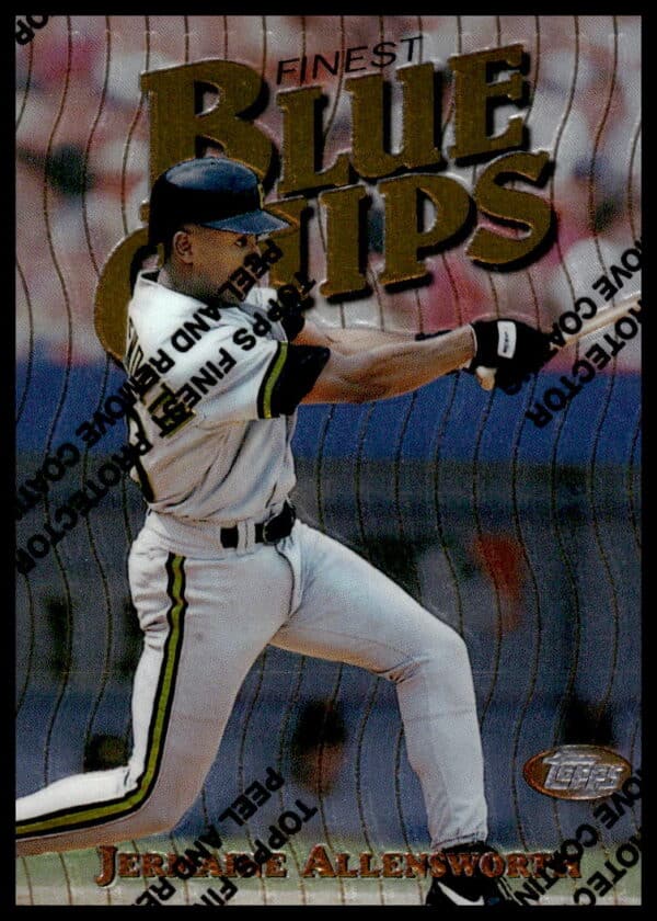 1997 Topps Finest Jermaine Allensworth #67 (Front)