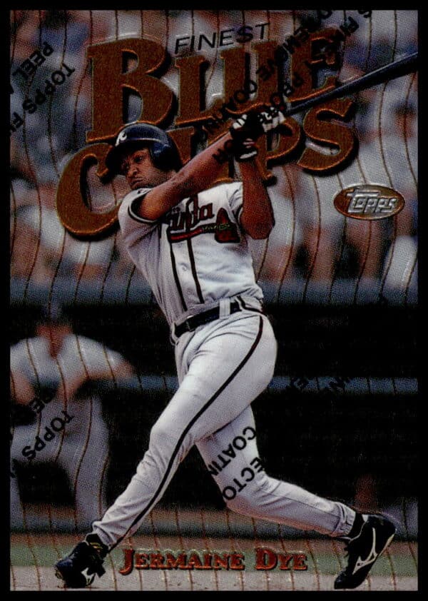 1997 Topps Finest Jermaine Dye #16 (Front)