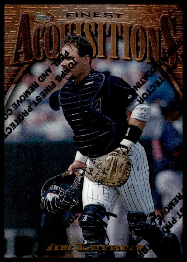 1997 Topps Finest Jim Leyritz #209 (Front)