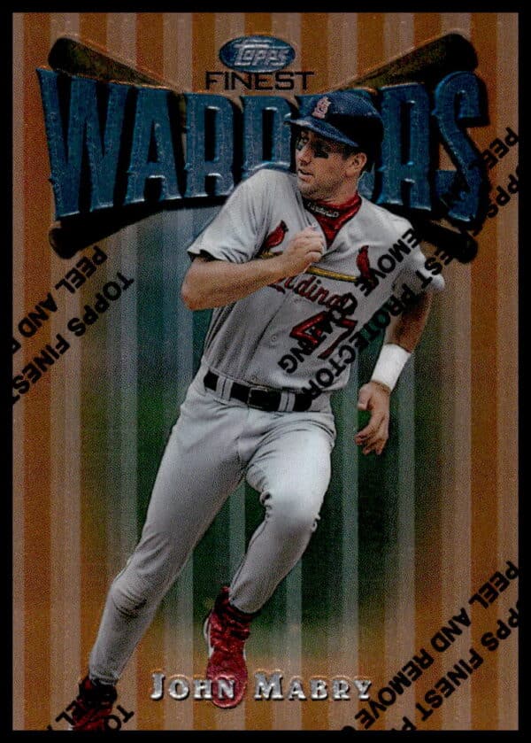 1997 Topps Finest John Mabry #97 (Front)