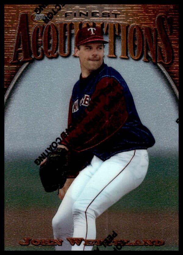 1997 Topps Finest John Wetteland #222 (Front)