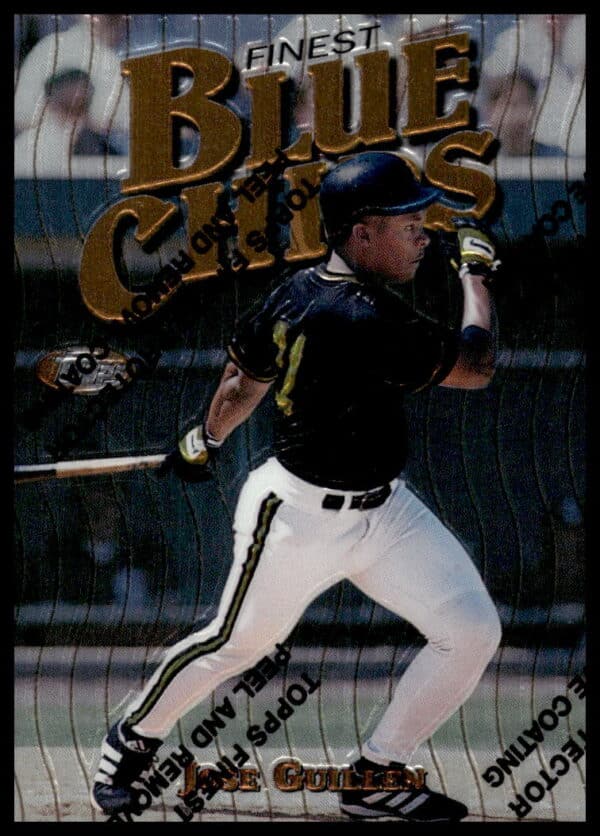 1997 Topps Finest Jose Guillen #182 (Front)