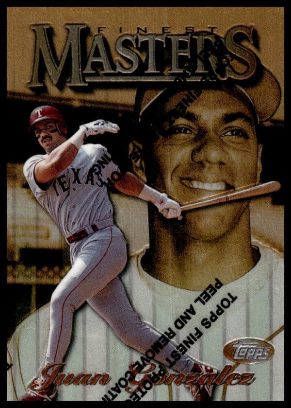 1997 Topps Finest Juan Gonzalez #212 (Front)