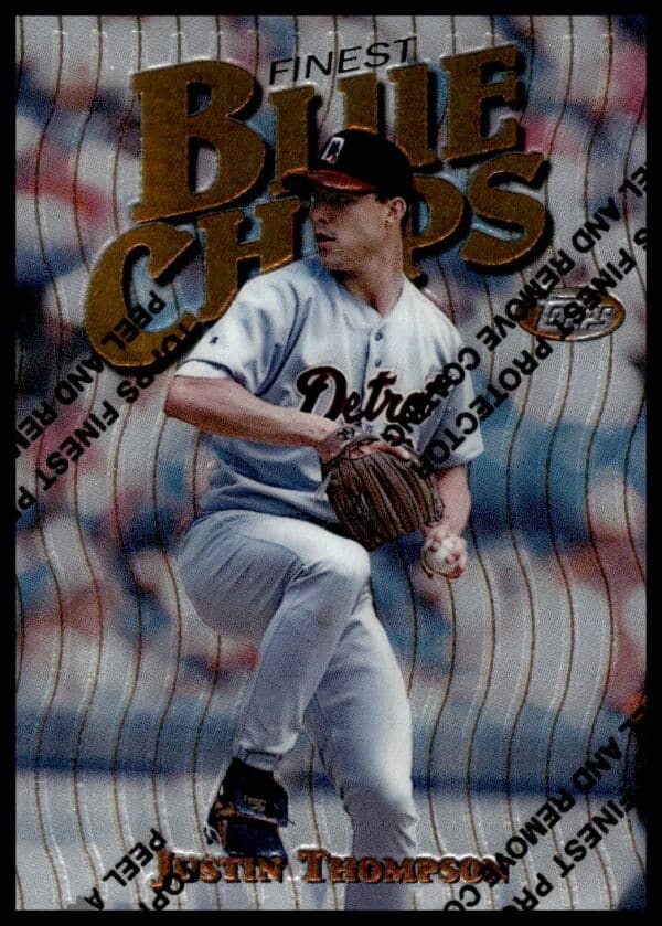 1997 Topps Finest Justin Thompson #36 (Front)