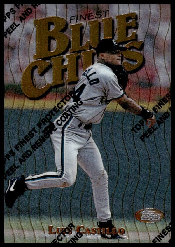 1997 Topps Finest Luis Castillo #46 (Front)