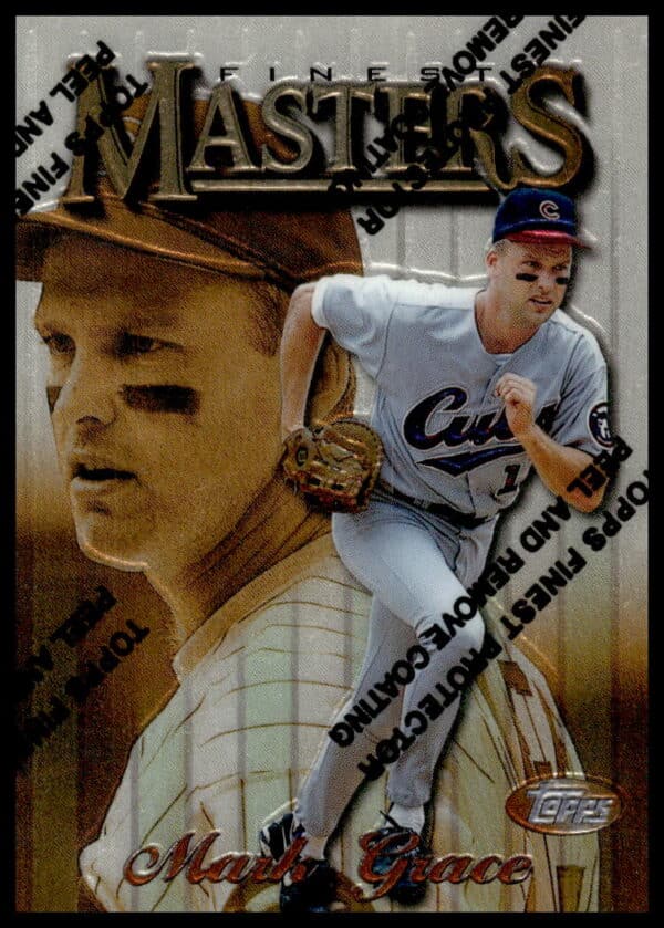 1997 Topps Finest Mark Grace #262 (Front)