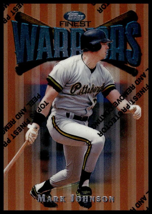 1997 Topps Finest Mark Johnson #9 (Front)