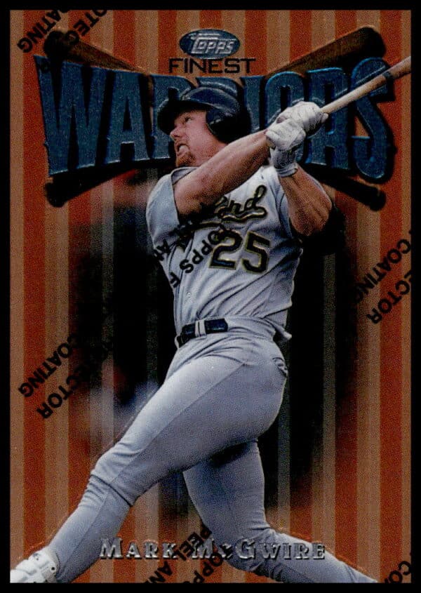 1997 Topps Finest Mark McGwire #30 (Front)