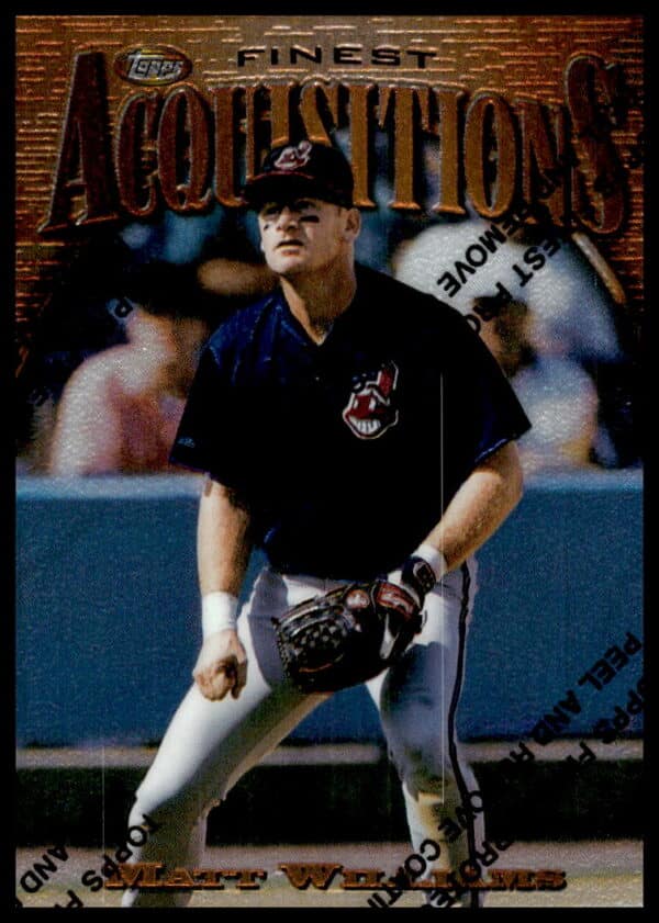 1997 Topps Finest Matt Williams #253 (Front)