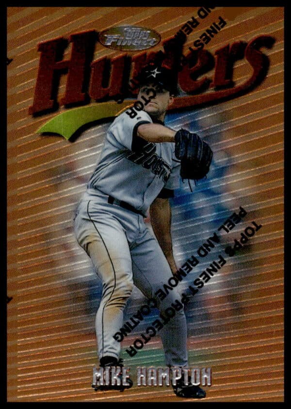 1997 Topps Finest Mike Hampton #64 (Front)