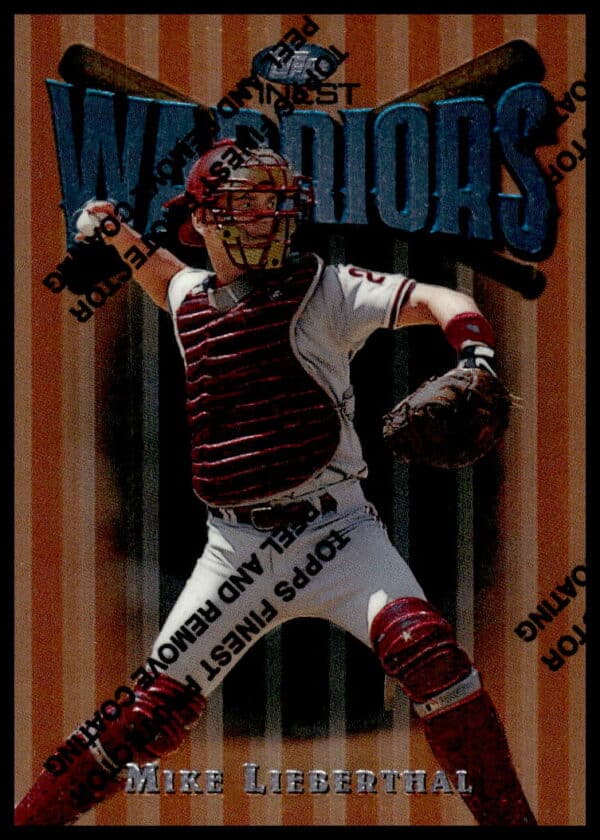 1997 Topps Finest Mike Lieberthal #82 (Front)