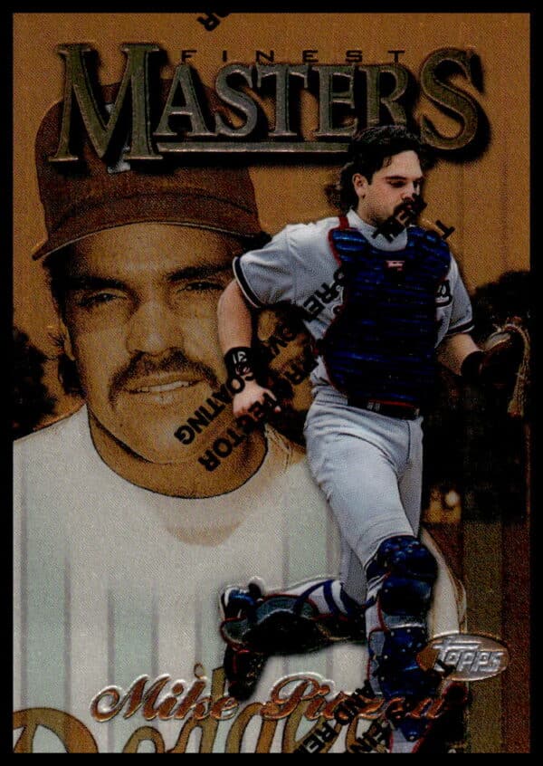 1997 Topps Finest Mike Piazza #50 (Front)