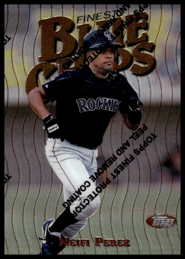 1997 Topps Finest Neifi Perez #58 (Front)