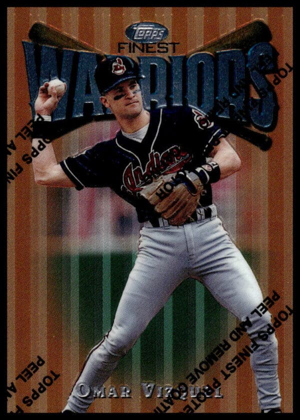 1997 Topps Finest Omar Vizquel #78 (Front)