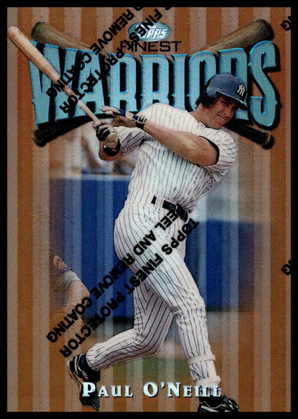 1997 Topps Finest Paul O'Neill #87 (Front)