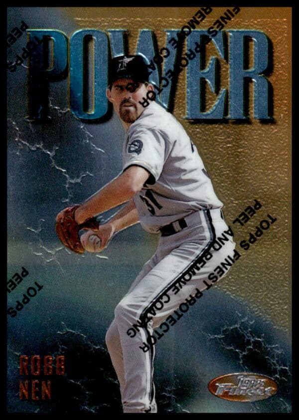 1997 Topps Finest Robb Nen #242 (Front)