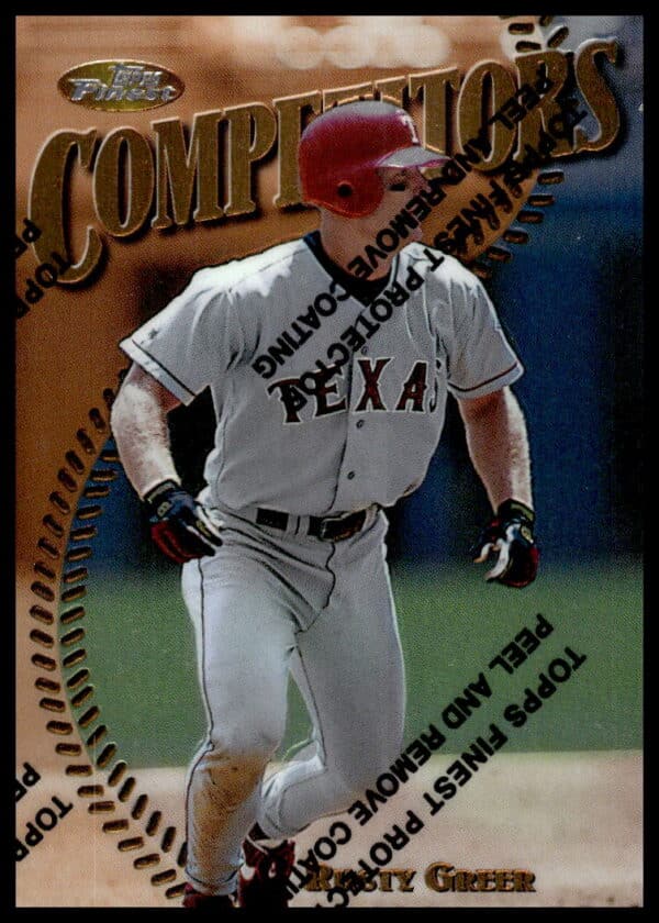 1997 Topps Finest Rusty Greer #193 (Front)