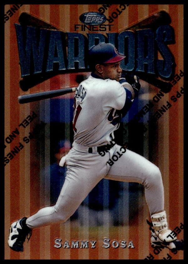 1997 Topps Finest Sammy Sosa #20 (Front)