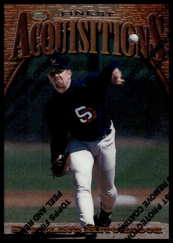 1997 Topps Finest Sterling Hitchcock #239 (Front)