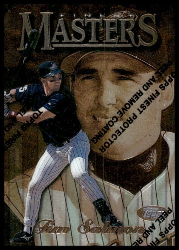 1997 Topps Finest Tim Salmon #246 (Front)