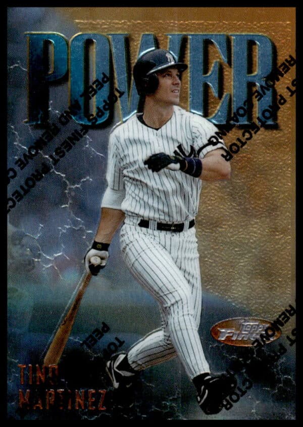 1997 Topps Finest Tino Martinez #204 (Front)