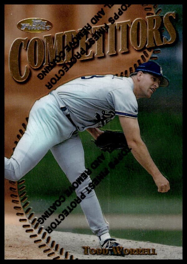 1997 Topps Finest Todd Worrell #207 (Front)