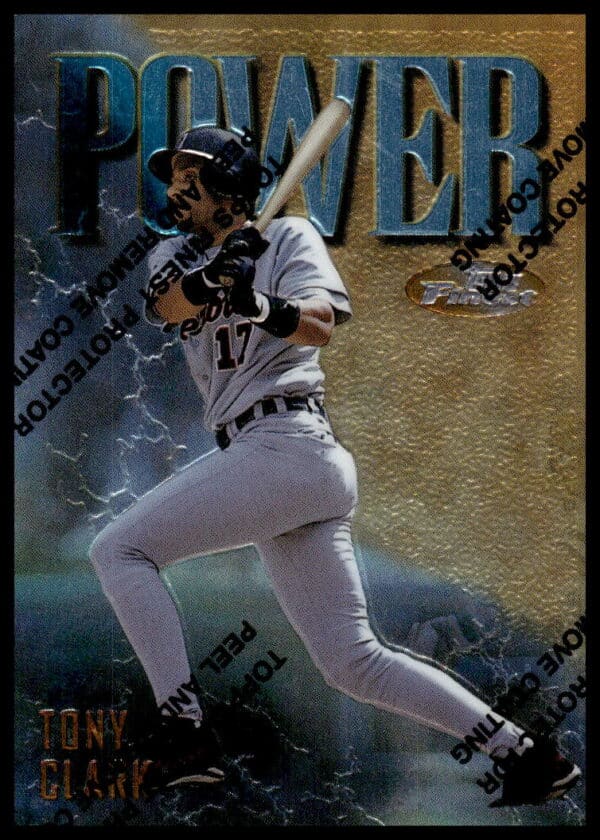 1997 Topps Finest Tony Clark #245 (Front)