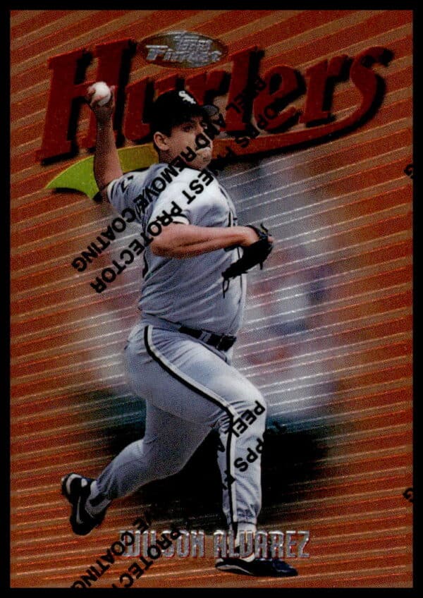 1997 Topps Finest Wilson Alvarez #74 (Front)