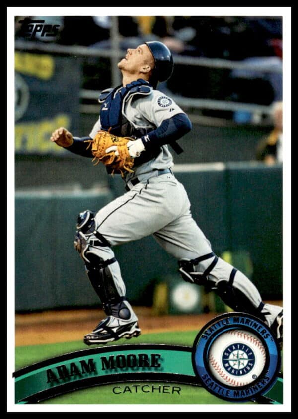 2011 Topps Adam Moore #399 (Front)