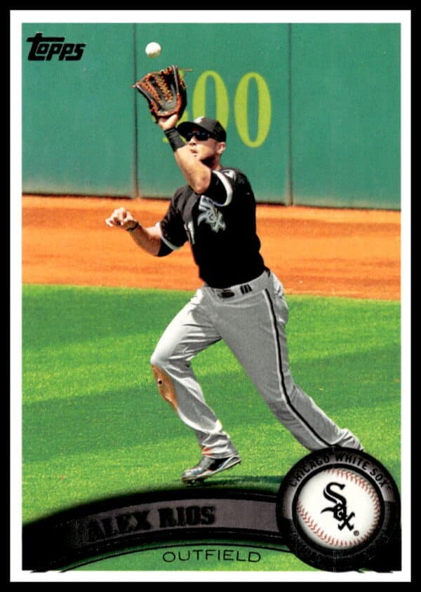 2011 Topps Alex Rios #307 (Front)