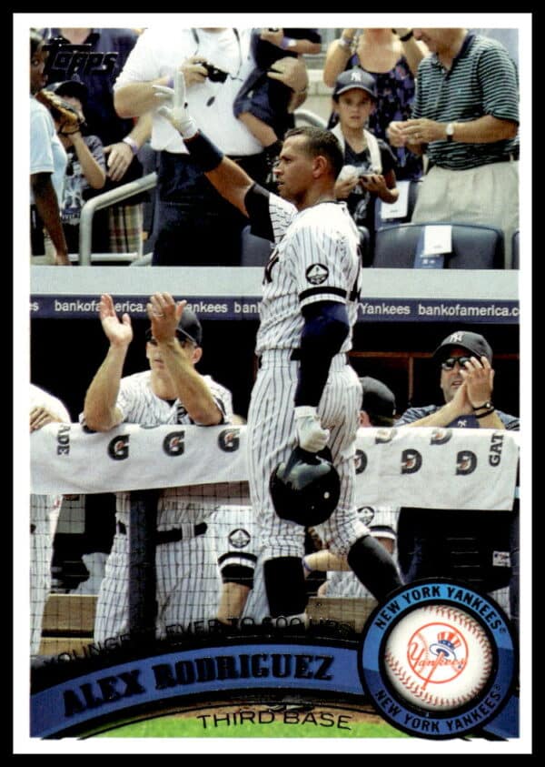 2011 Topps Alex Rodriguez #155 (Front)